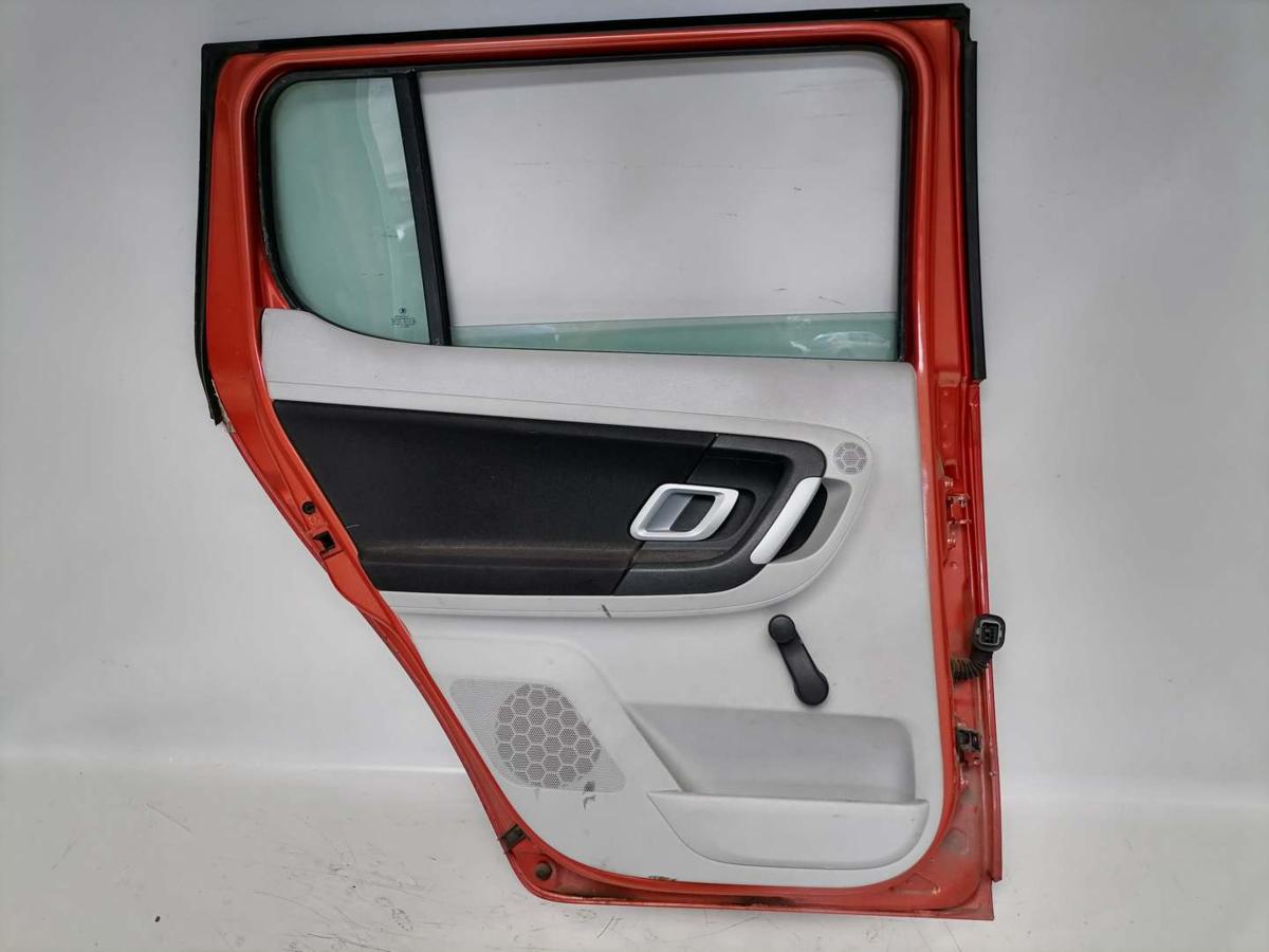 Skoda Fabia 2 5J original Tür hinten links LF3H Tangerine Orange Fließheck Bj.2008